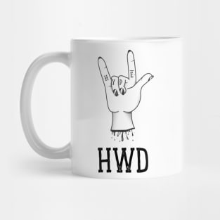 HWD - Funky Design, Rock and Roll Mug